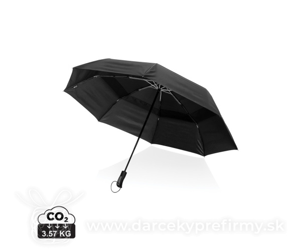 Vreckový dáždnik 27" Swiss Peak Tornado z RPET AWARE™