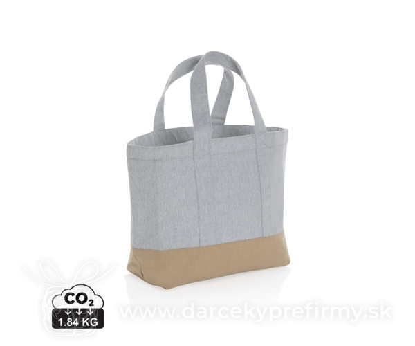Nefarbená chladiaca taška Impact z 285g recykl. canvas AWARE