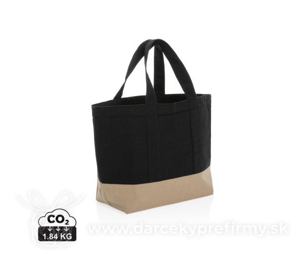 Nefarbená chladiaca taška Impact z 285g recykl. canvas AWARE