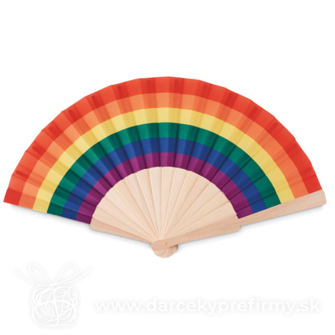 Obrázok produktu BOWFAN - Duhový drevěný vejíř