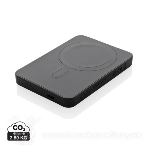 Obrázok produktu Magnetická powerbanka 5000mAh Magnetix z RCS recykl. plastu