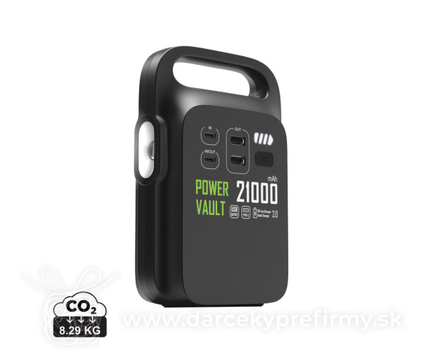 Prenosná nabíjacia stanica Power Vault 21000mAh z RCS RPET