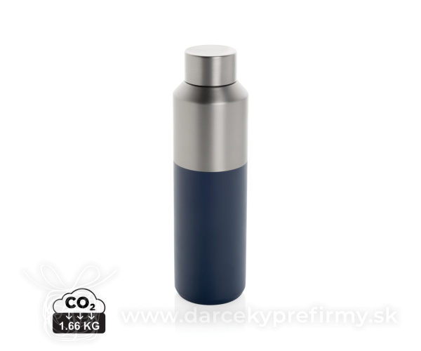 Fľaša na vodu Fluid 600ml z RCS recyklovanej ocele