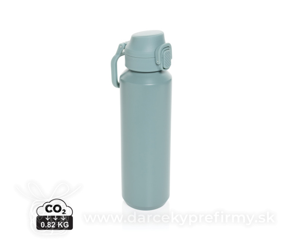 Uzamykateľná športová fľaša Via RCS Re-steel