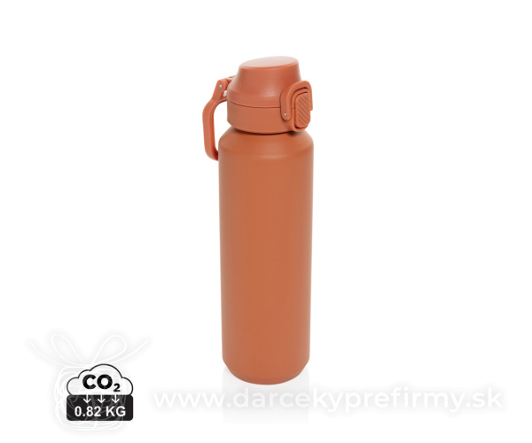 Uzamykateľná športová fľaša Via RCS Re-steel