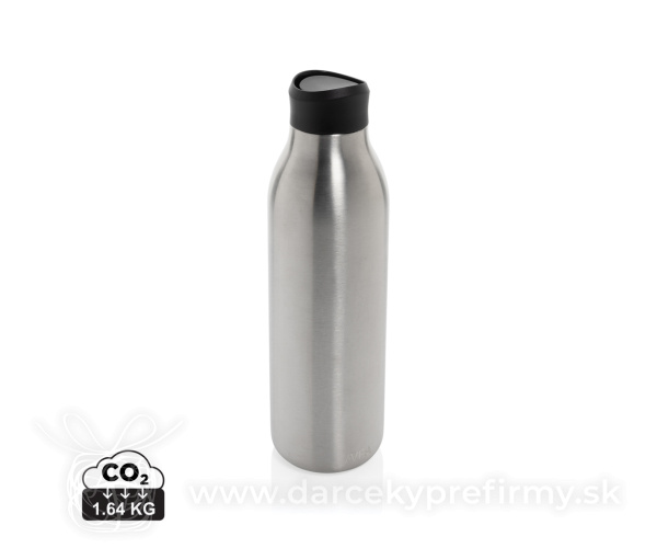 Fľaša na vodu 600ml Avira Alok z RCS recykl. nerezovej ocele
