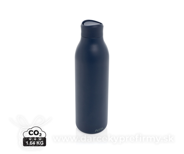 Fľaša na vodu 600ml Avira Alok z RCS recykl. nerezovej ocele