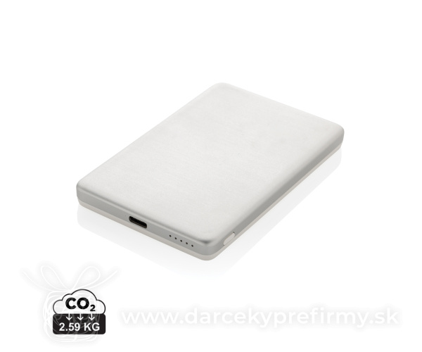 Magnetická powerbanka Orion 5000mAh 5W z RCS hliníka