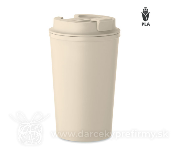 BEIBAKU - Dvoustěnný PLA kelímek 350ml