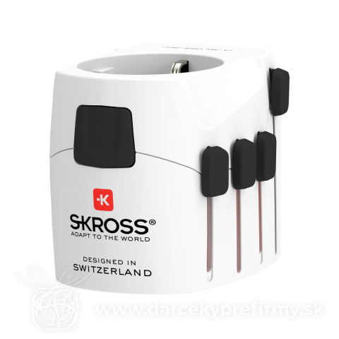 Obrázok produktu Cestovný adaptér SKROSS World Pro 3-Pole