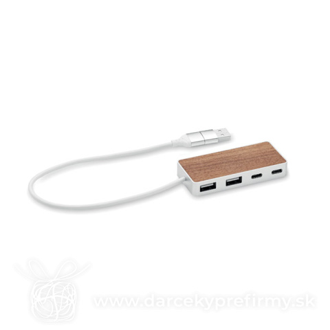 Obrázok produktu UBAH - Rozbočovač USB 4 porty 27,5 cm