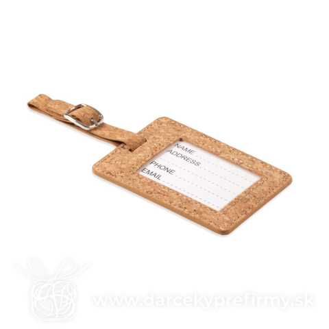Obrázok produktu COCO - Korková visačka na zavazadla