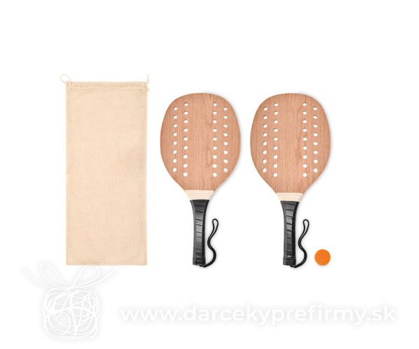 PALAS - Sada na plážový tenis ze dřeva