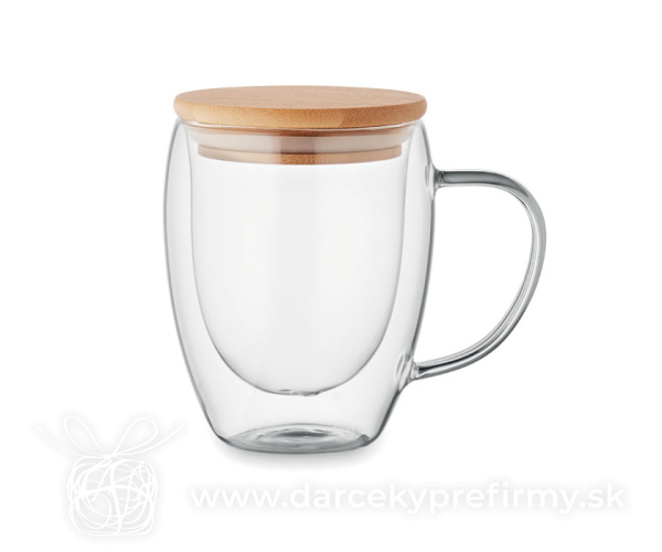 TIRAL - Dvoustěnný skleněný hrnek 250ml