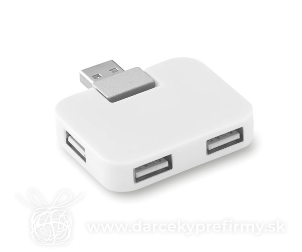 SQUARE - Čtyřportový USB hub