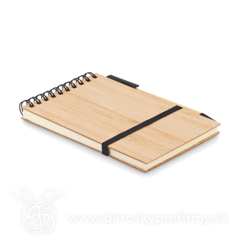 Obrázok produktu SONORABAM - Poznámkový blok A6 v bambusu