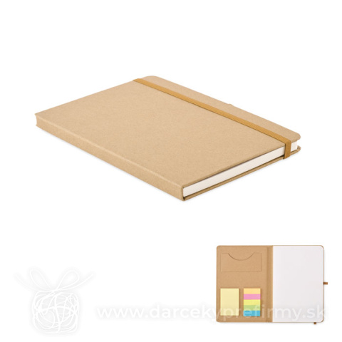 Obrázok produktu STICKNOTE - Sada se zápisníkem A5 z recyklo