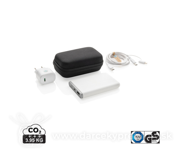 Nabíjacia sada 3ks Surge 20W USB C z RCS recykl. plastu