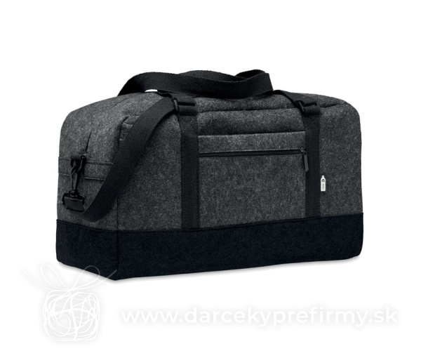 INDICO BAG - Víkendová taška z plsti RPET