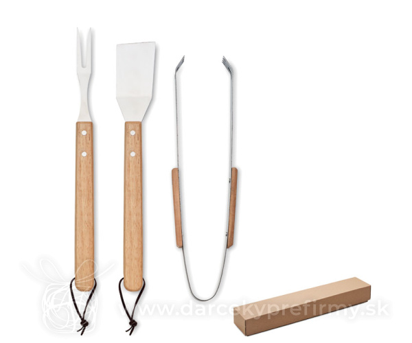 SMOKEY - Grilovací set z dubového dřeva