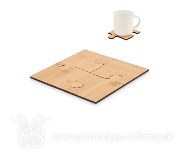 LEPY - Sada 4 puzzle podtácků