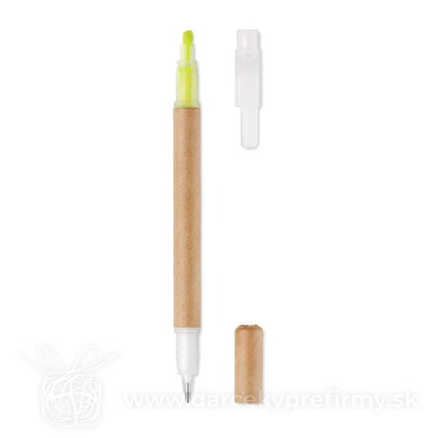 Obrázok produktu DUO PAPER - 2v1 propiska a zvýrazňovač