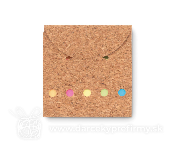 FOLDCORK - Set lístečků v korkovém obalu