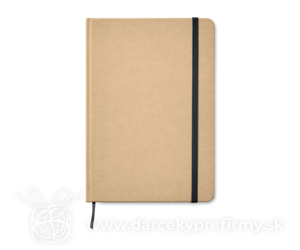 EVERWRITE - A5 zápisník v recykl. kartonu