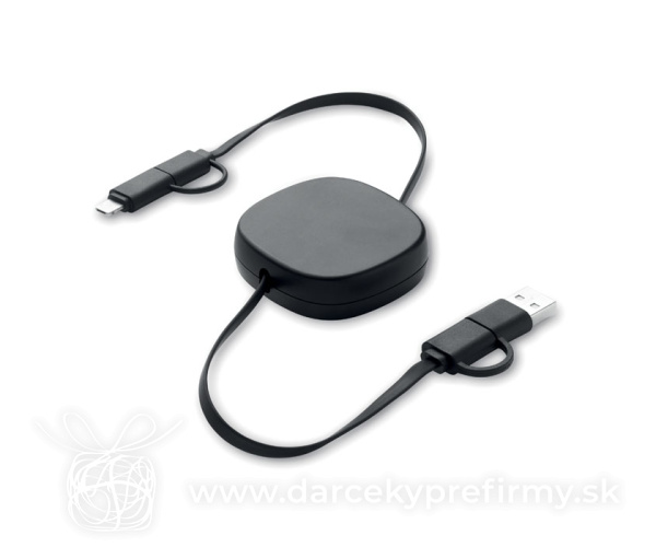 LINEA - 60W svinovací nabíjecí kabel