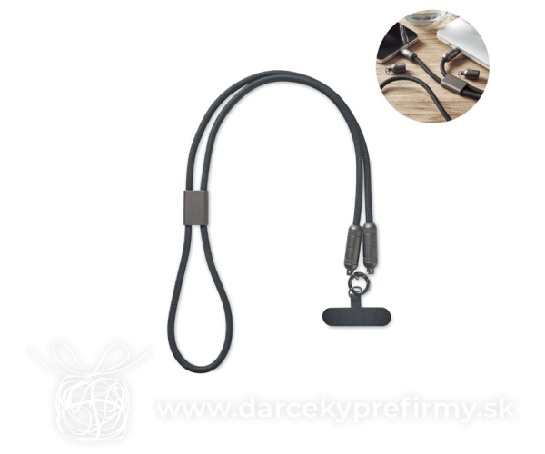 SHAKA - Nabíjecí 60W šňůrka na krk a dr