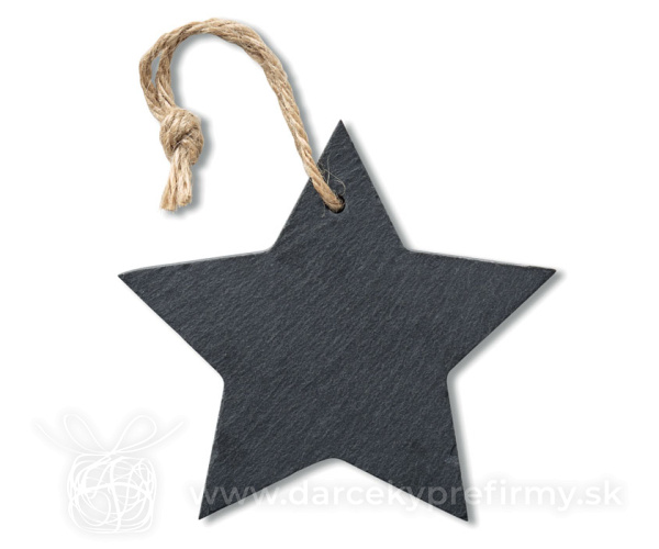 SLATESTAR - Břidlicová závesná hviezdička