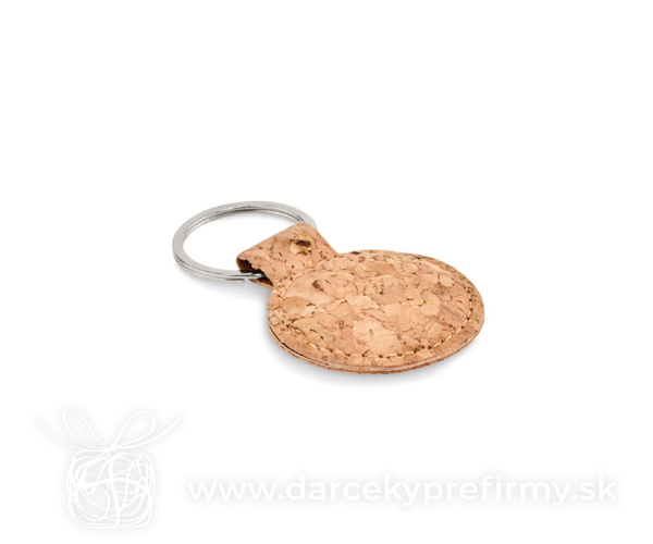 CINCIN - Kruhová korková klíčenka