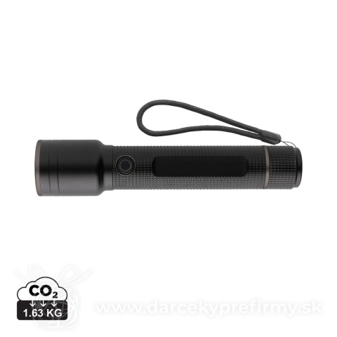 Obrázok produktu Veľké USB svietidlo Gear X z RCS recykl. hliníka