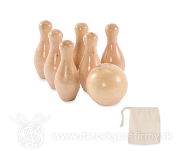 BOLITO - Mini bowlingová sada z borovica