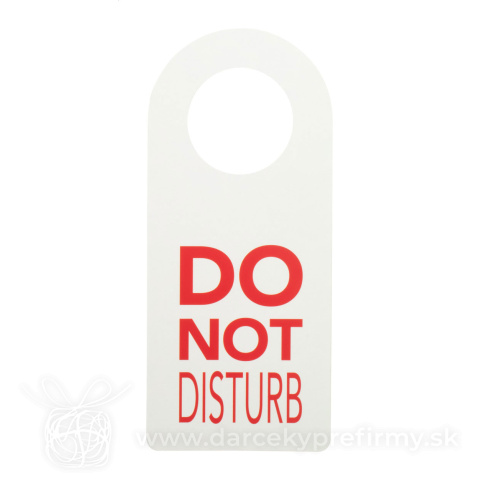Obrázok produktu Disturb - visačka na dvere na zákazku