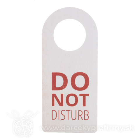 Obrázok produktu Disturb Wood - zákazkový záves na kľučku na dvere