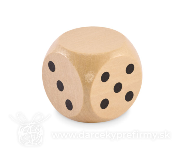 DADO - Dřevěná kostka 5 cm