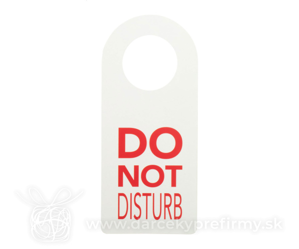 Disturb - visačka na dvere na zákazku