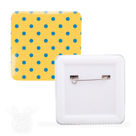 Obrázok produktu SquareBadge Maxi - odznak so špendlíkom