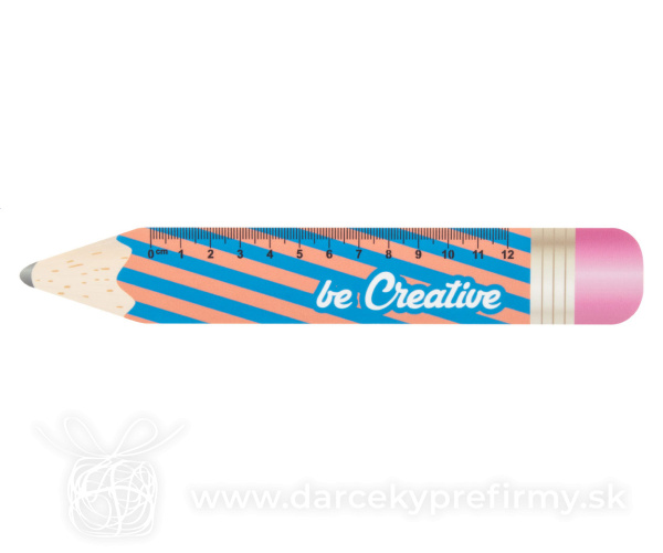 Sharpy 12 - 12 cm pravítko, ceruza