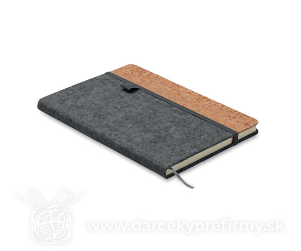 CORKBOOK - Korkový zápisník A5 s RPET