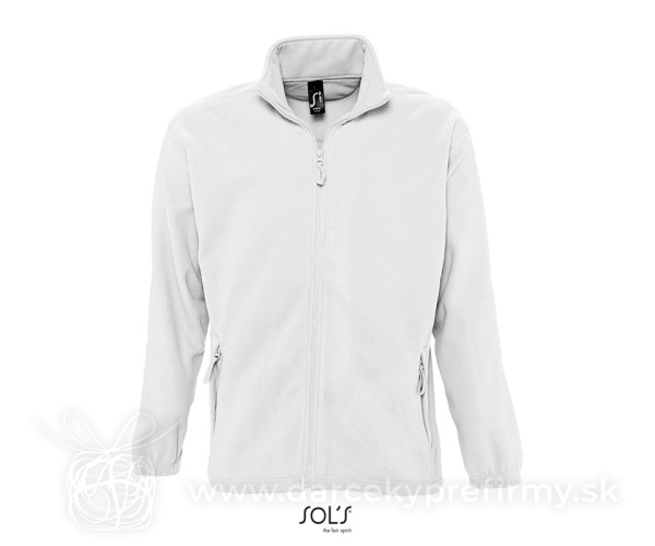 NORTH - NORTH Fleecová bunda na zip