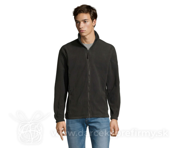 NORTH - NORTH Fleecová bunda na zip