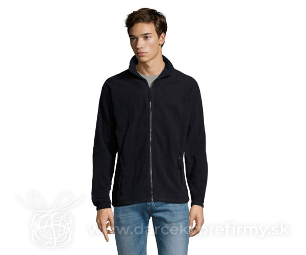 NORTH - NORTH Fleecová bunda na zip