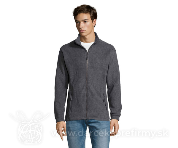 NORTH - NORTH Fleecová bunda na zip