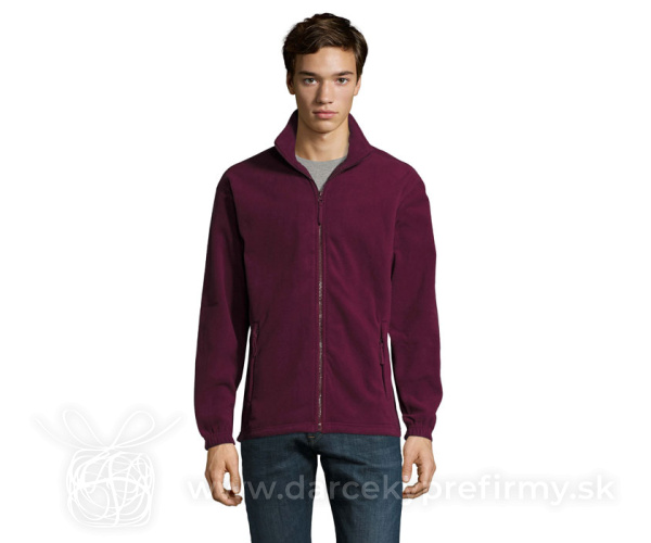 NORTH - NORTH Fleecová bunda na zip