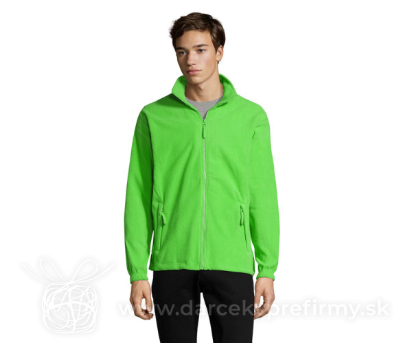 NORTH - NORTH Fleecová bunda na zip