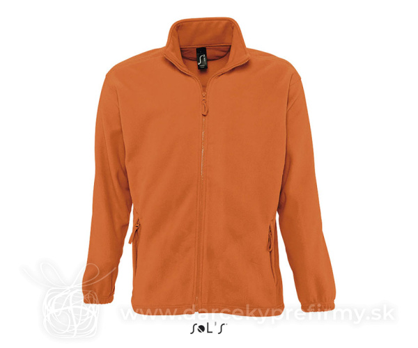 NORTH - NORTH Fleecová bunda na zip