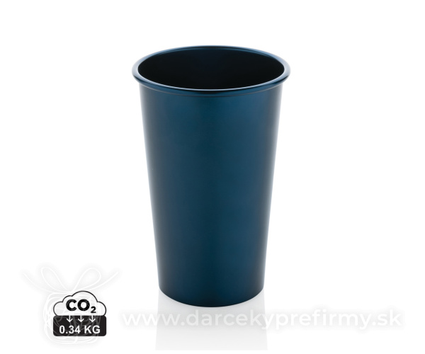 Ľahký hrnček Alo 450ml z RCS recykl. hliníka