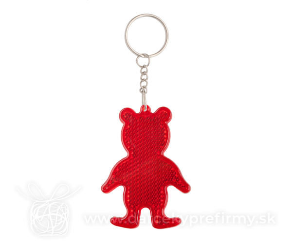 Safebear - prívesok na kľúče - odrazka